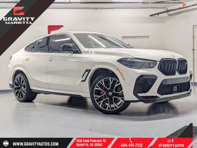 White 2022 BMW X6 M for sale in Marietta, GA