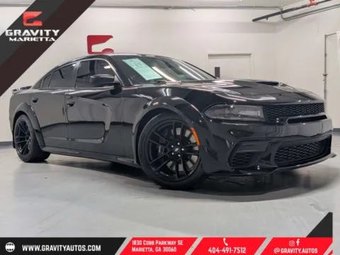 Black 2021 Dodge Charger R/T Scat Pack Widebody for sale in Marietta, GA