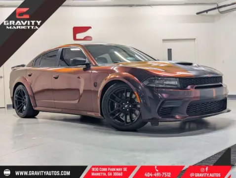 Black 2021 Dodge Charger R/T Scat Pack Widebody for sale in Marietta, GA