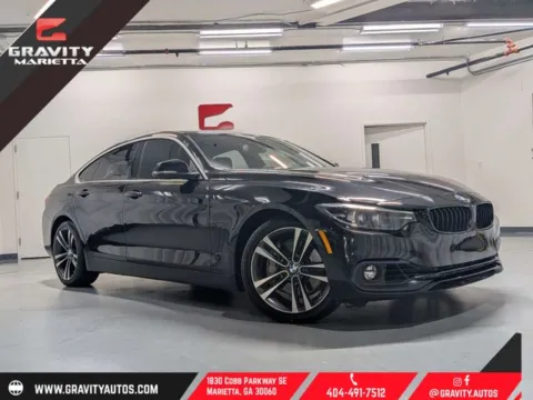 Black 2020 BMW 4 Series 440i Gran Coupe for sale in Marietta, GA