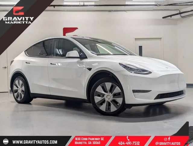 White 2022 Tesla Model Y Long Range for sale in Marietta, GA