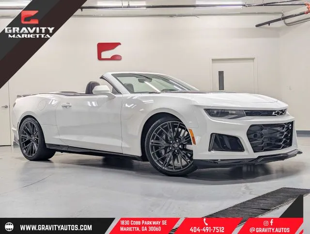 White 2021 Chevrolet Camaro ZL1 for sale in Marietta, GA