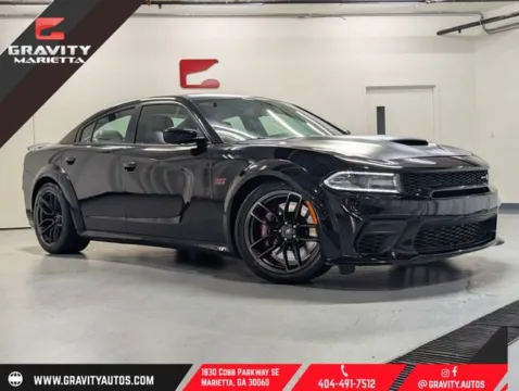 Black 2021 Dodge Charger R/T Scat Pack Widebody for sale in Marietta, GA
