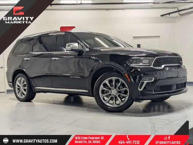 Black 2023 Dodge Durango Citadel for sale in Marietta, GA