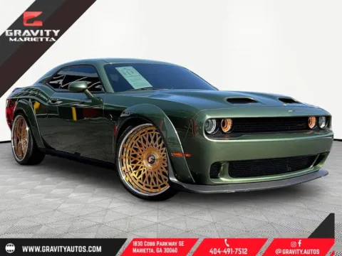 Green 2022 Dodge Challenger SRT Hellcat Widebody for sale in Marietta, GA