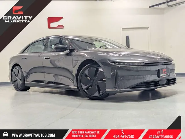 Black 2025 Lucid Air Touring for sale in Marietta, GA
