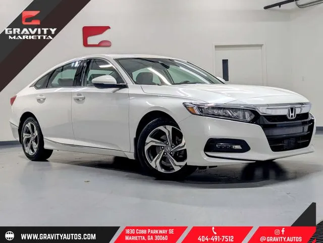 White 2020 Honda Accord EX-L for sale in Marietta, GA