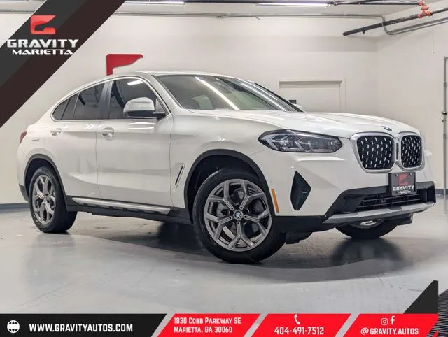 White 2023 BMW X4 xDrive30i for sale in Marietta, GA