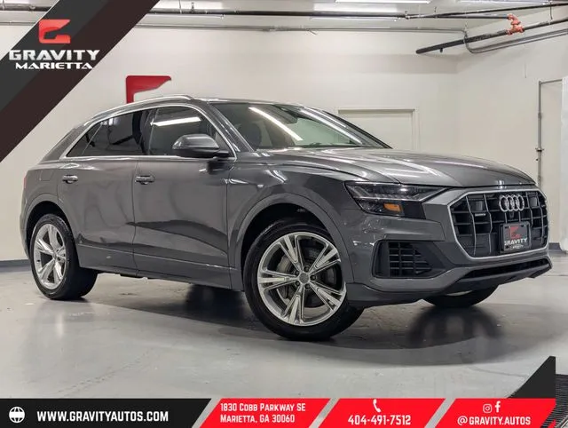 Gray 2020 Audi Q8 55 Prestige for sale in Marietta, GA