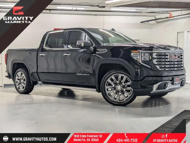 Black 2023 GMC Sierra 1500 Denali for sale in Marietta, GA