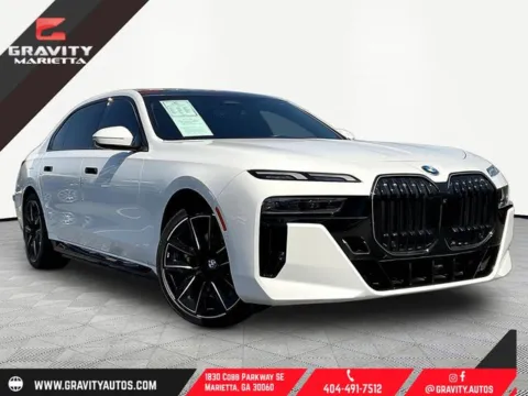 White 2025 BMW 7 Series 750e xDrive for sale in Marietta, GA