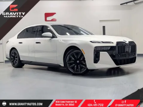 White 2025 BMW 7 Series 750e xDrive for sale in Marietta, GA