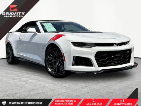 White 2018 Chevrolet Camaro ZL1 for sale in Marietta, GA