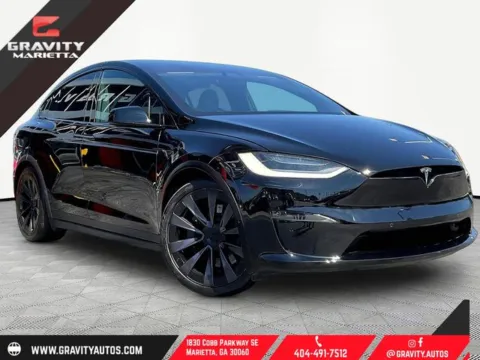 Black 2022 Tesla Model X Plaid for sale in Marietta, GA
