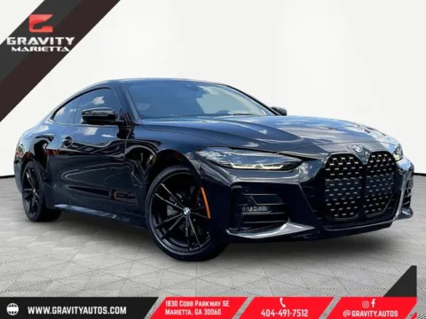 Black 2022 BMW 4 Series 430i for sale in Marietta, GA
