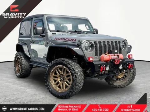 Gray 2021 Jeep Wrangler Rubicon for sale in Marietta, GA