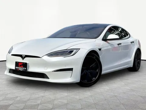 Another view of 2022 Tesla Model S for sale in Marietta, GA at Gravity Autos Marietta