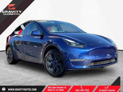 Blue 2024 Tesla Model Y Long Range for sale in Marietta, GA