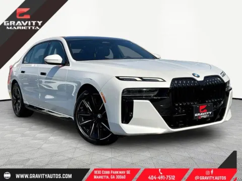 White 2023 BMW 7 Series 740i for sale in Marietta, GA