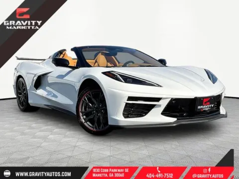 White 2025 Chevrolet Corvette Stingray for sale in Marietta, GA
