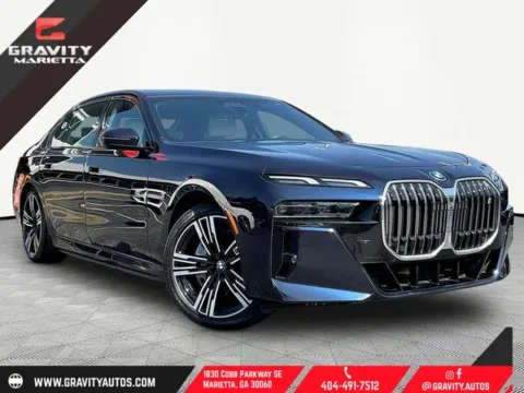 Black 2023 BMW i7 xDrive60 for sale in Marietta, GA