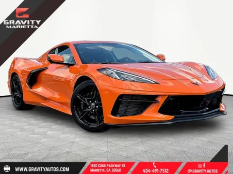 Orange 2023 Chevrolet Corvette Stingray for sale in Marietta, GA