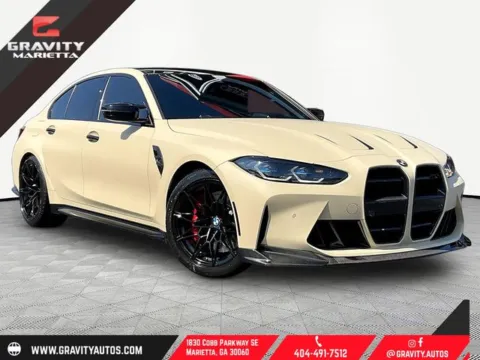 Blue 2021 BMW M3 Competition for sale in Marietta, GA