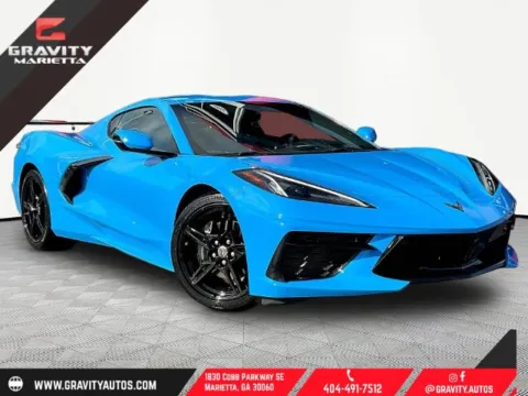 Blue 2020 Chevrolet Corvette Stingray for sale in Marietta, GA