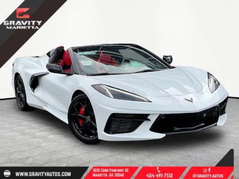 White 2023 Chevrolet Corvette Stingray for sale in Marietta, GA