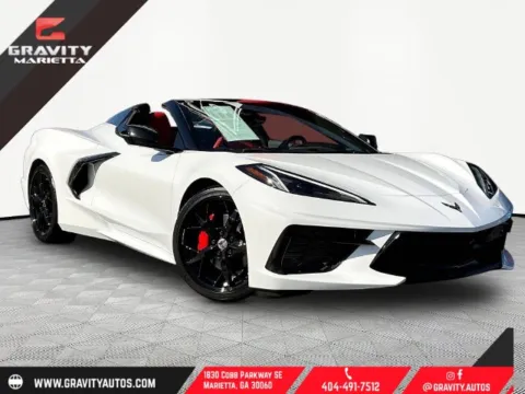 White 2023 Chevrolet Corvette Stingray for sale in Marietta, GA