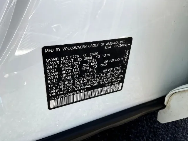 Volkswagen Atlas Cross Sport photo 21