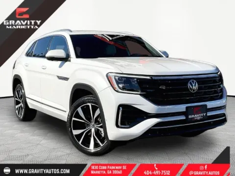 White 2024 Volkswagen Atlas Cross Sport 2.0T SEL Premium R-Line for sale in Marietta, GA