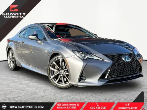 Gray 2019 Lexus RC 350 F Sport for sale in Marietta, GA