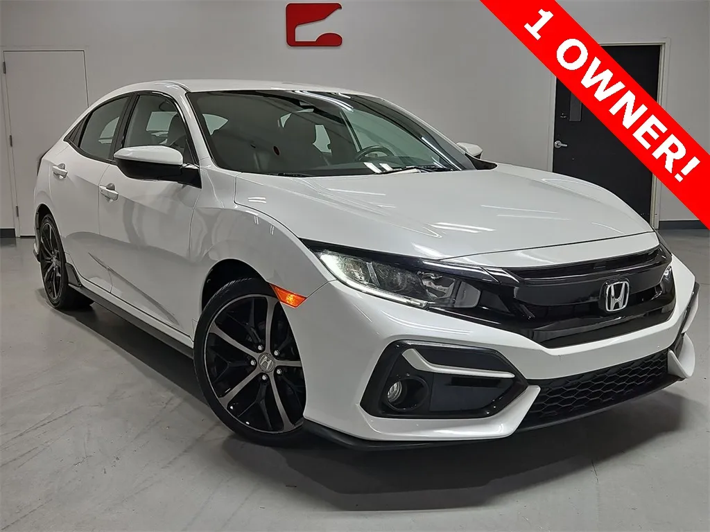White 2021 Honda Civic Sport for sale in Marietta, GA