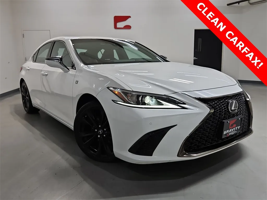 White 2021 Lexus ES 350 F Sport for sale in Marietta, GA