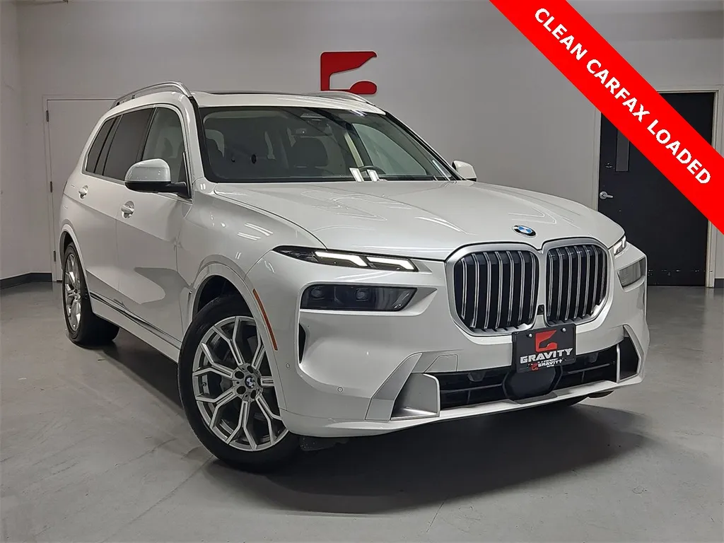 White 2023 BMW X7 xDrive40i for sale in Marietta, GA