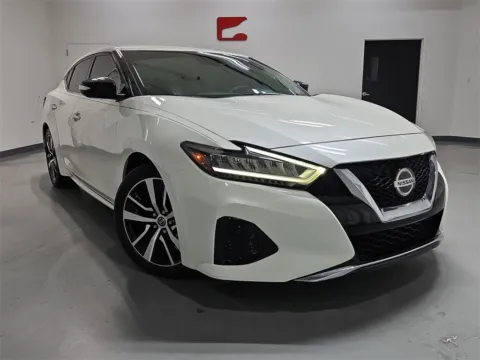 White 2021 Nissan Maxima SV for sale in Marietta, GA