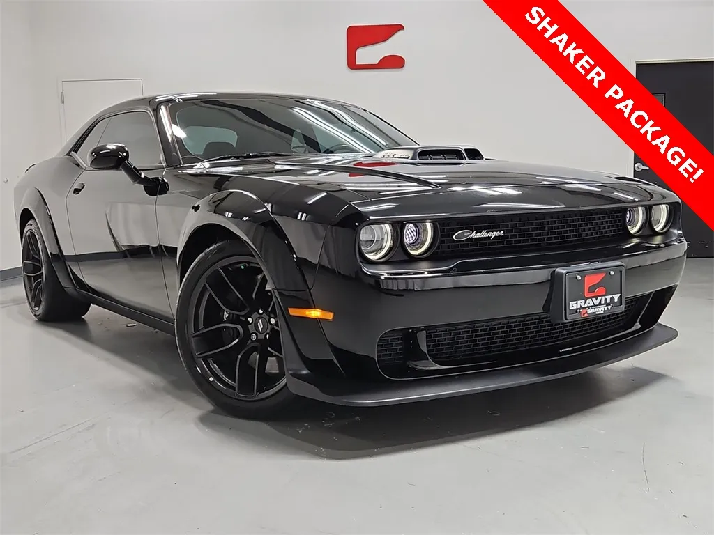 Black 2022 Dodge Challenger R/T Scat Pack Widebody for sale in Marietta, GA