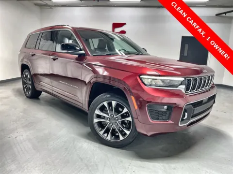 Red 2022 Jeep Grand Cherokee L Overland for sale in Marietta, GA