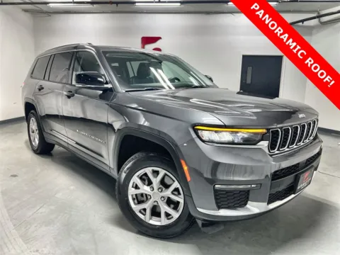 Gray 2022 Jeep Grand Cherokee L Limited for sale in Marietta, GA