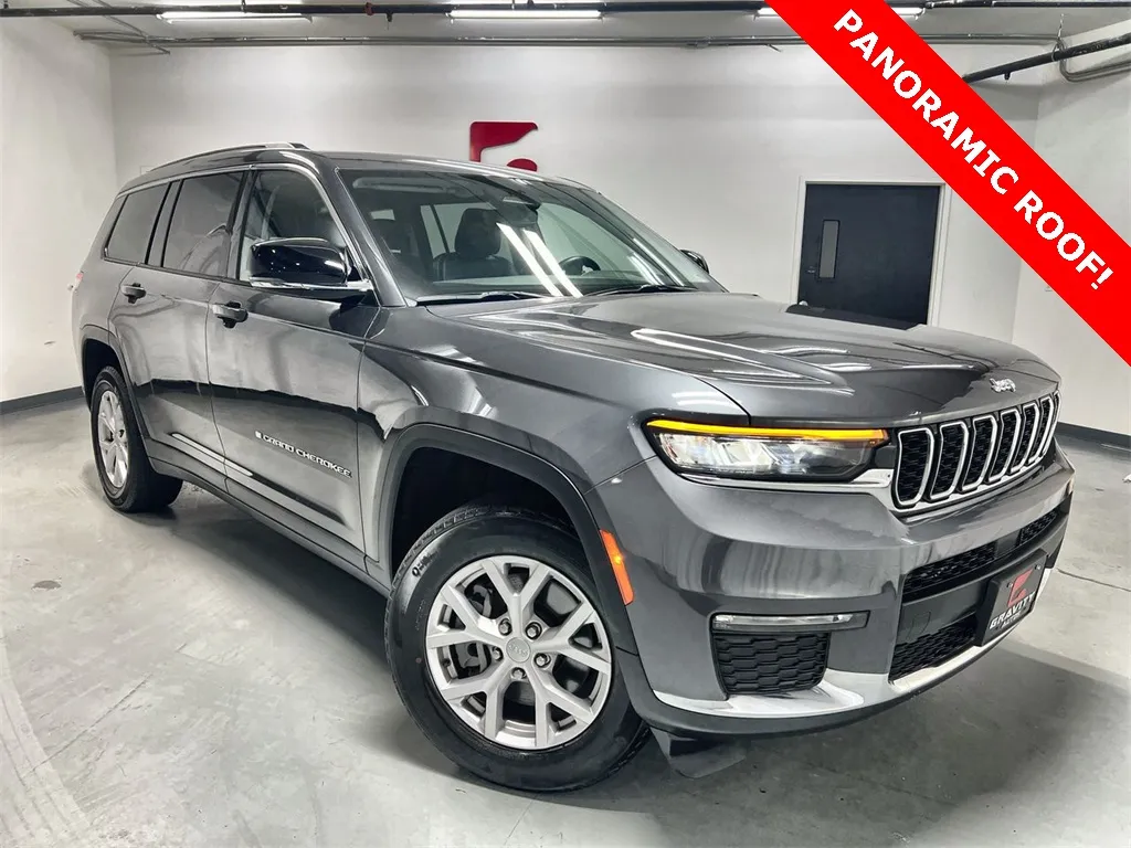 Gray 2022 Jeep Grand Cherokee L Limited for sale in Marietta, GA