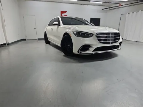 White 2023 Mercedes-Benz S-Class S 580 for sale in Marietta, GA