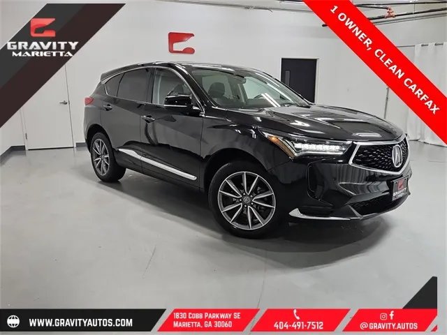 Black 2022 Acura RDX Technology Package for sale in Marietta, GA