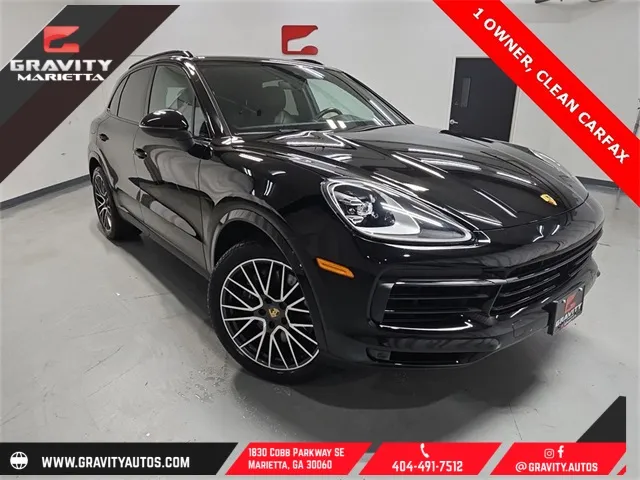 Black 2022 Porsche Cayenne for sale in Marietta, GA