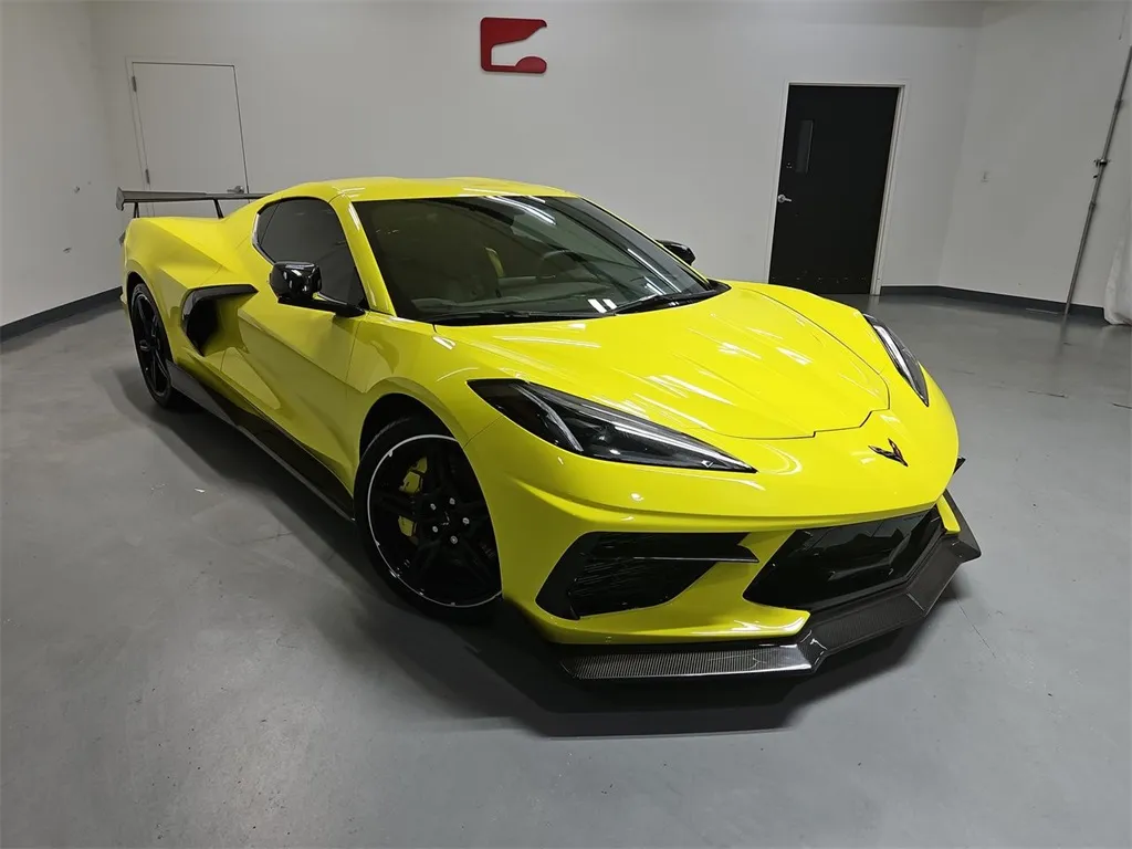 Yellow 2023 Chevrolet Corvette Stingray for sale in Marietta, GA