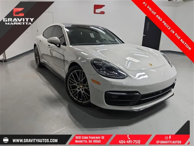 Gray 2022 Porsche Panamera Platinum Edition for sale in Marietta, GA