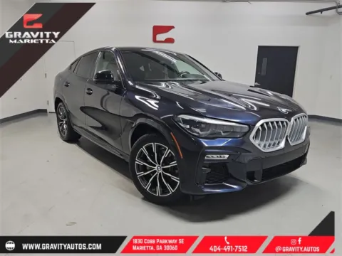 Black 2020 BMW X6 sDrive40i for sale in Marietta, GA