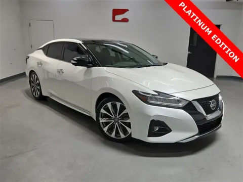 White 2021 Nissan Maxima Platinum for sale in Marietta, GA