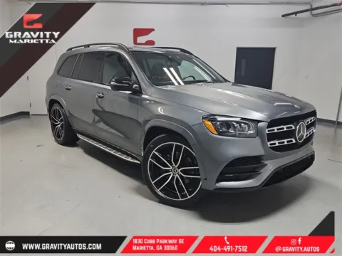 Gray 2021 Mercedes-Benz GLS 580 for sale in Marietta, GA