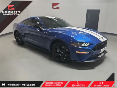 Blue 2022 Ford Mustang GT Premium for sale in Marietta, GA